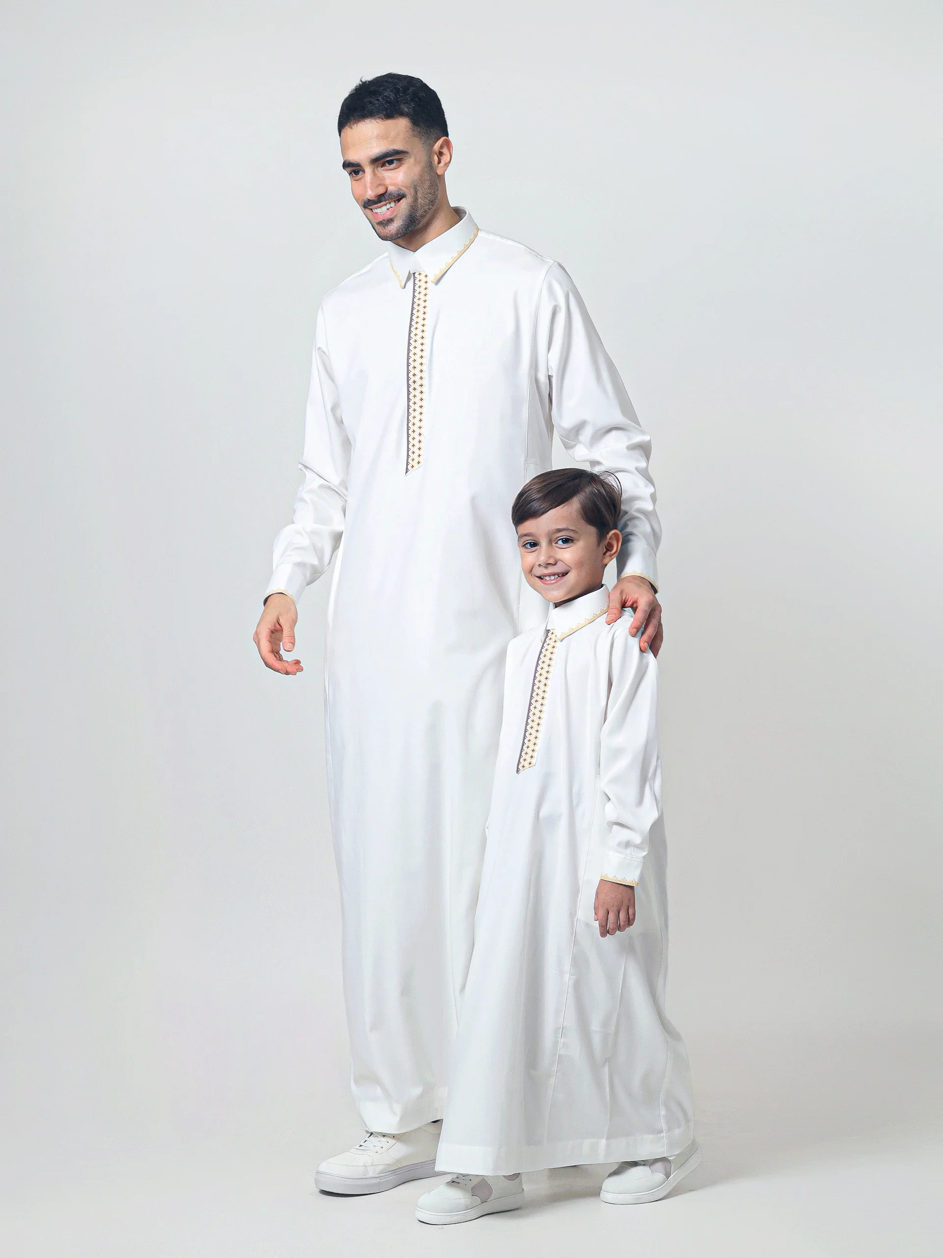 Kids Thobe 302 Off White - Image 7