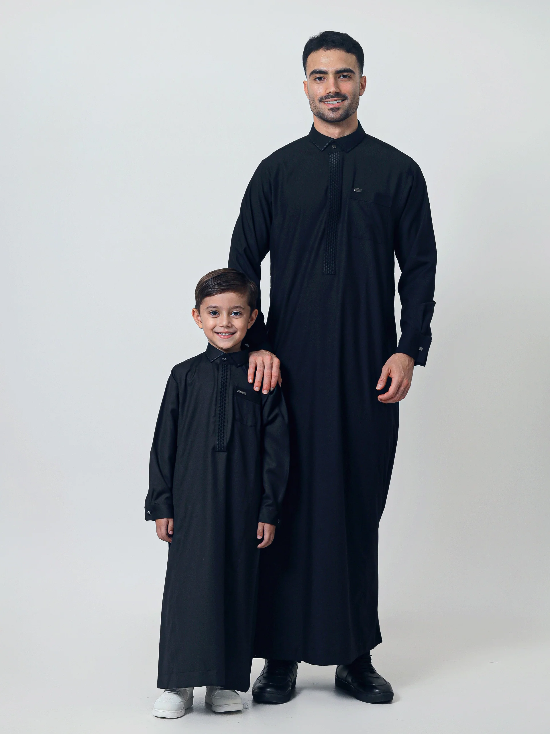 Kids Thobe 307 Black - Image 8