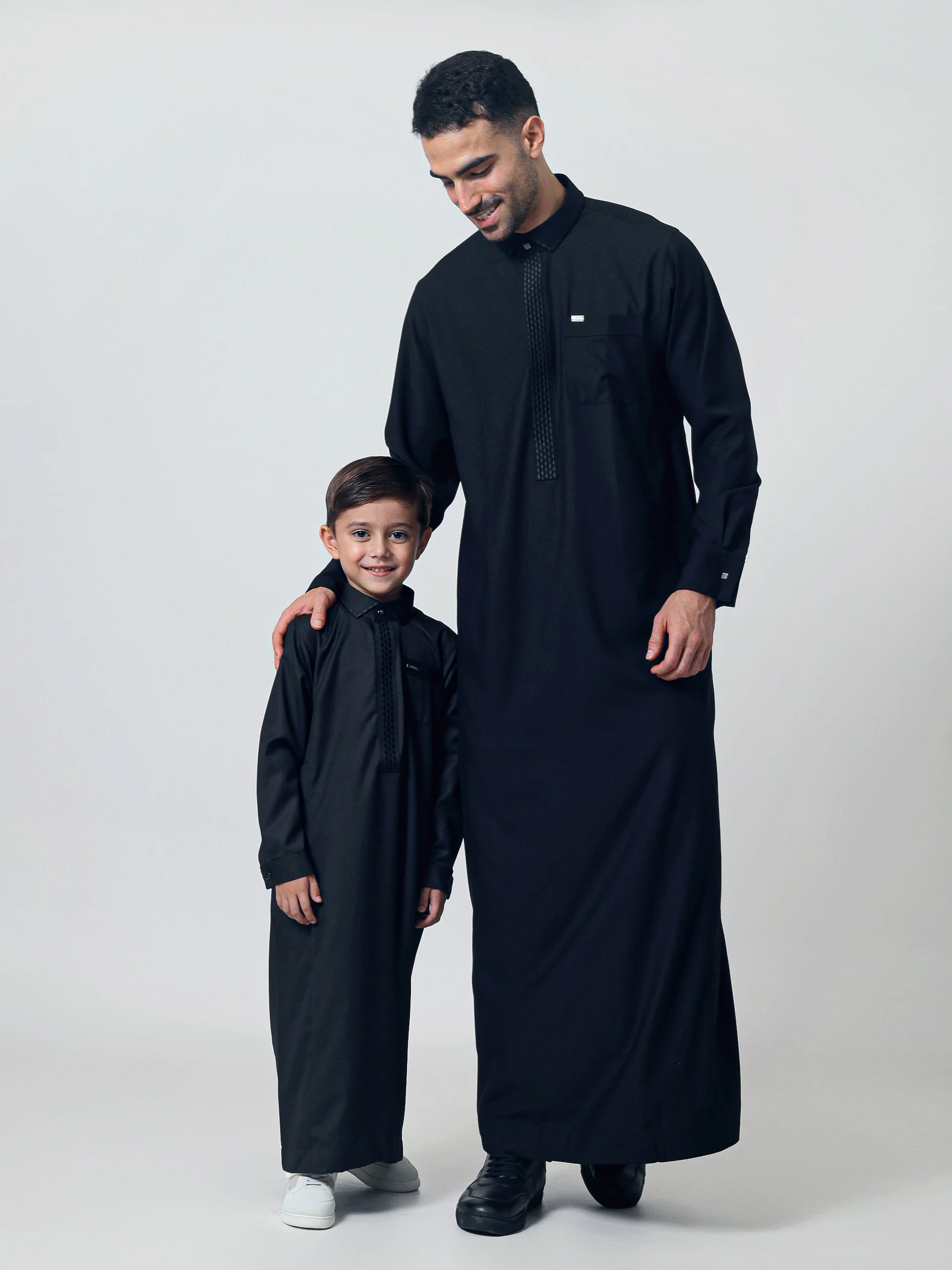 Kids Thobe 307 Black - Image 6