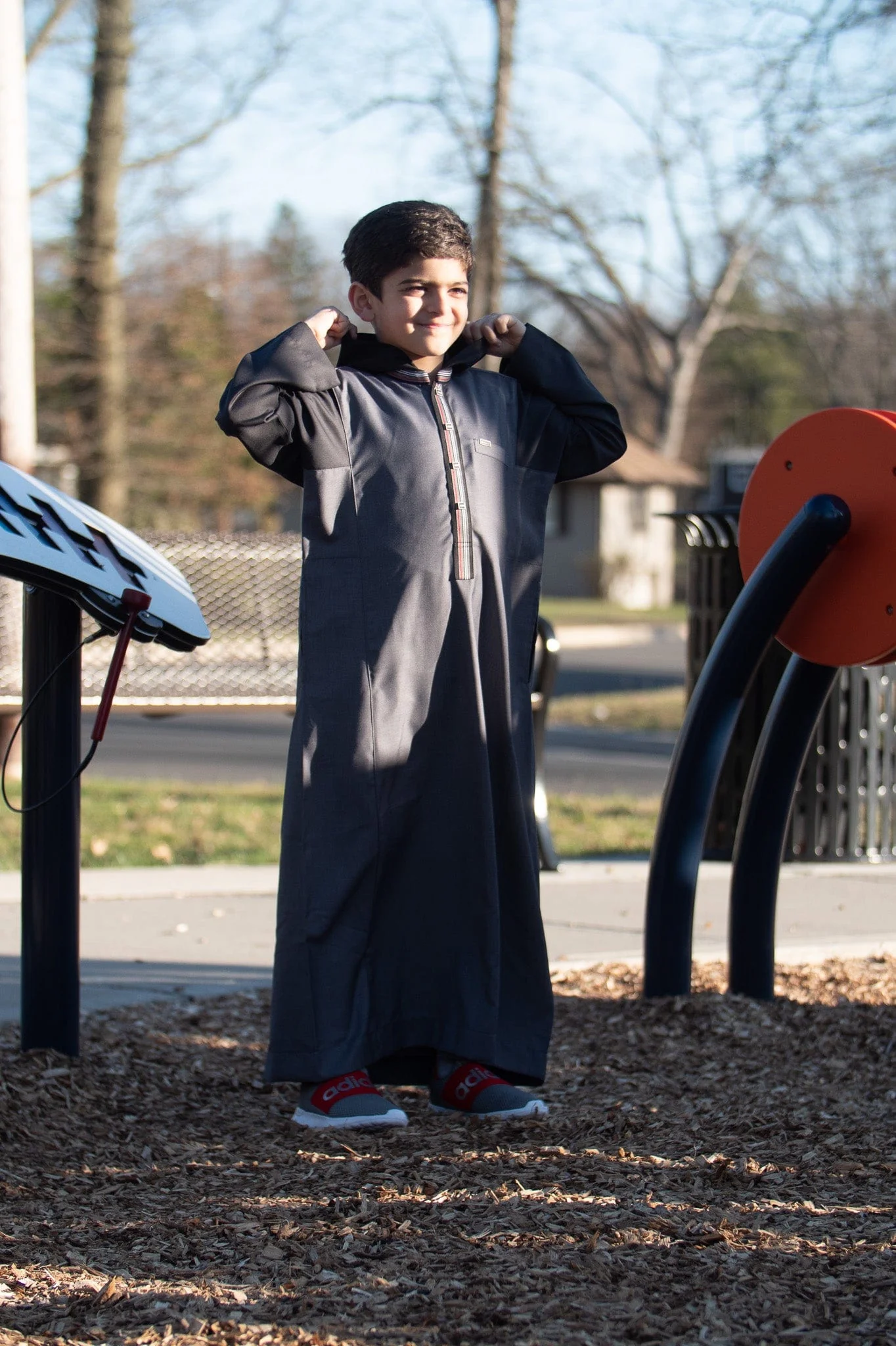 Kids Premium Hoodie Thobe 515 - Image 5