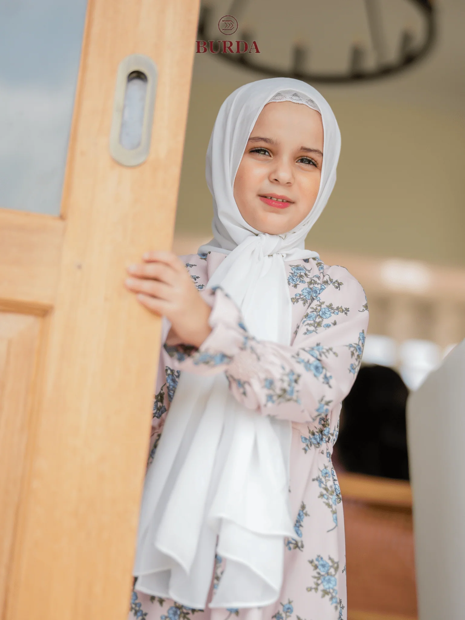 Kid's Pearl Floral Dress - Image 10