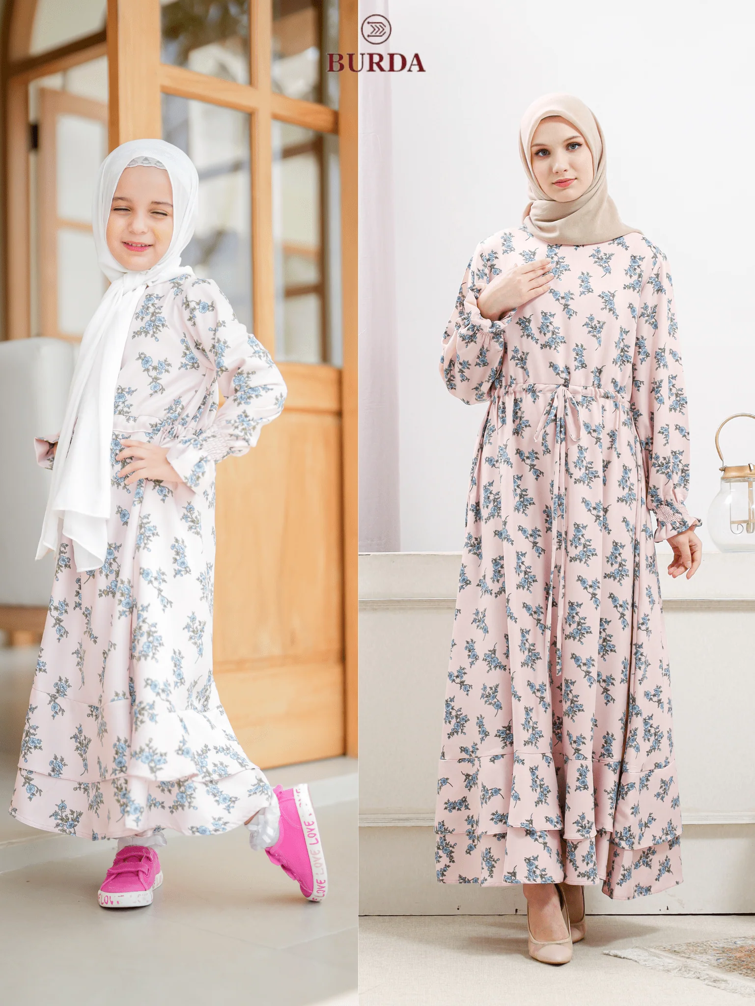 Kid's Pearl Floral Dress - Image 13