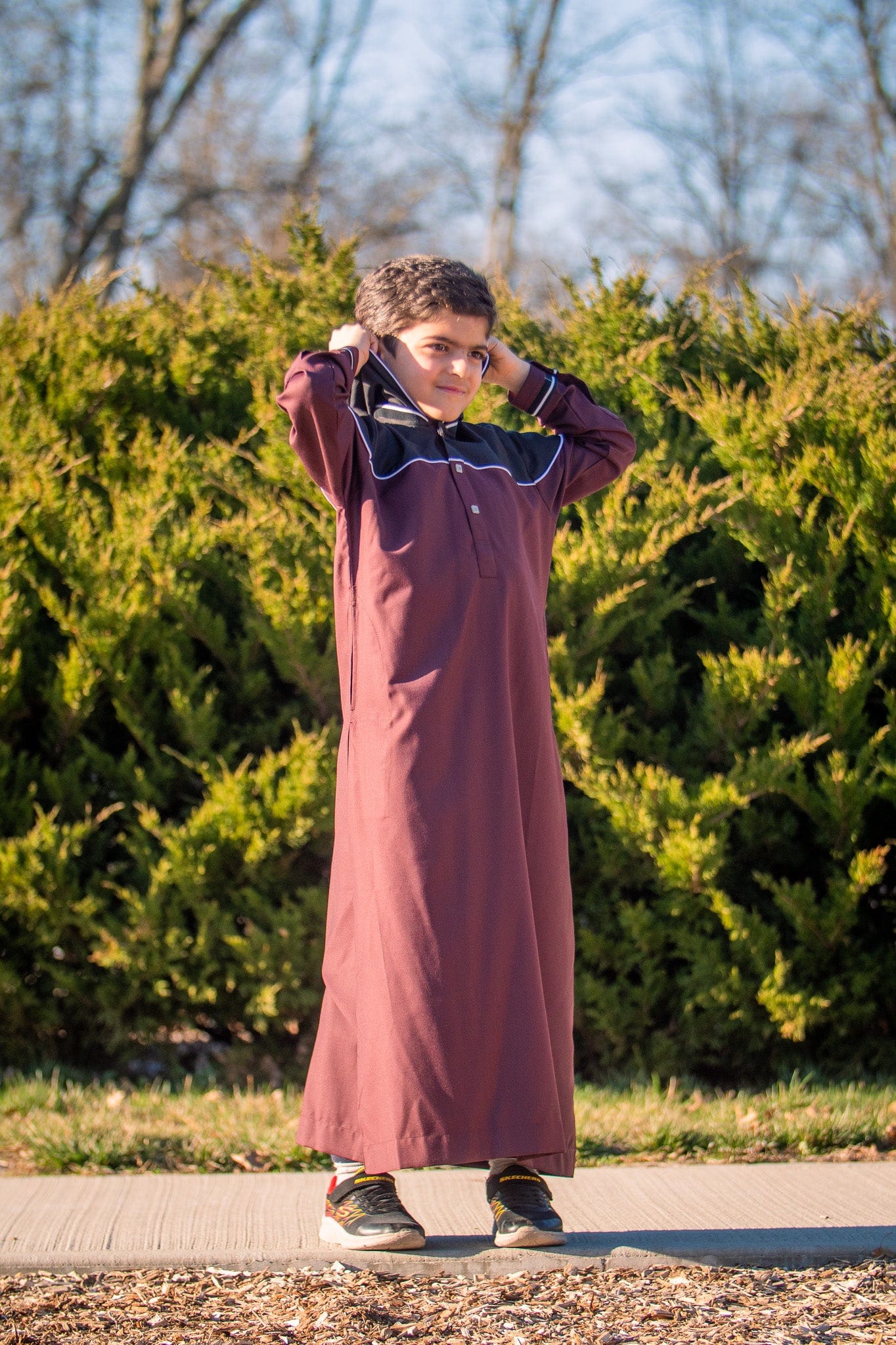 Kids Premium Hoodie Thobe 514 - Image 7