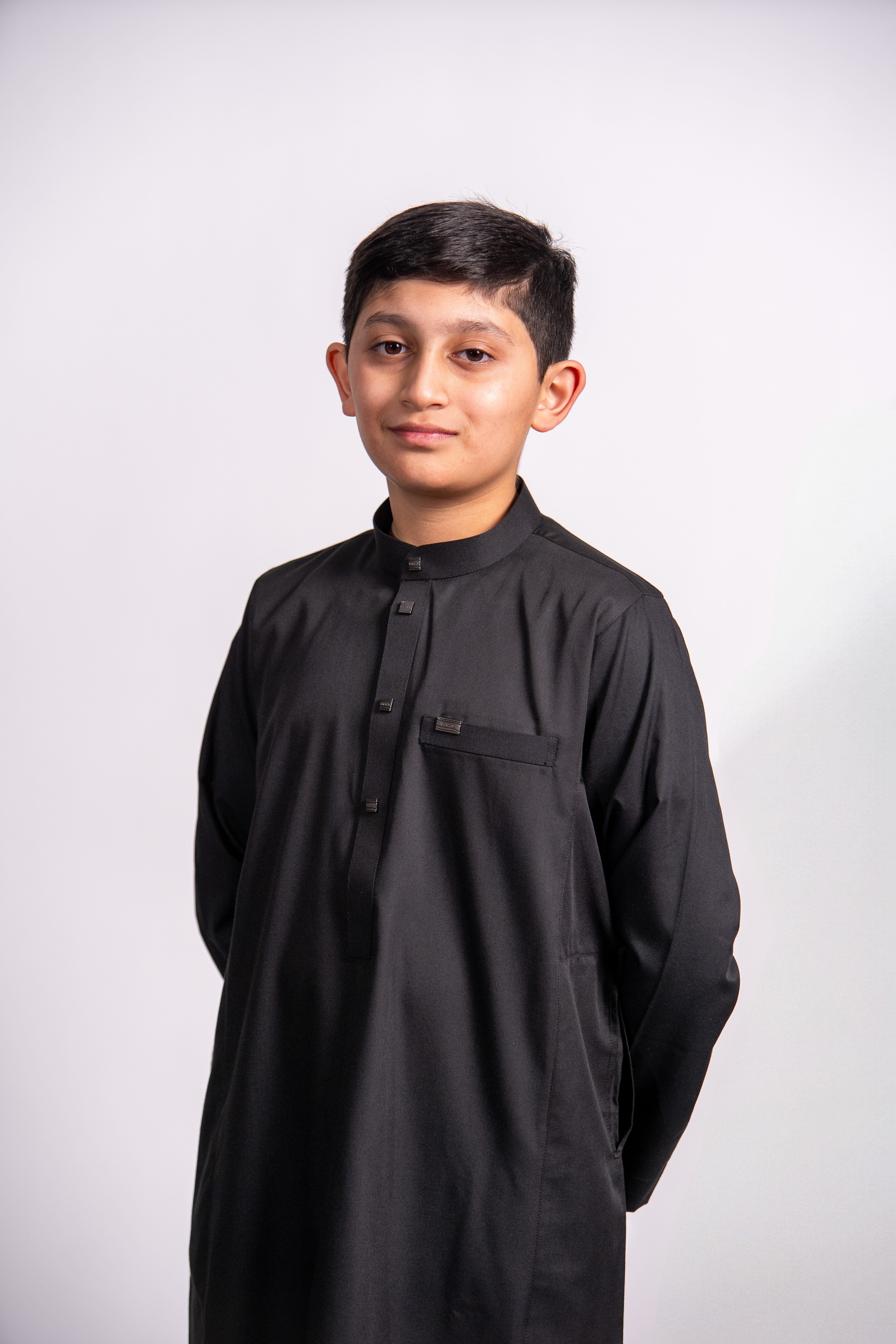 Kids Thobe 205 Black - Image 5