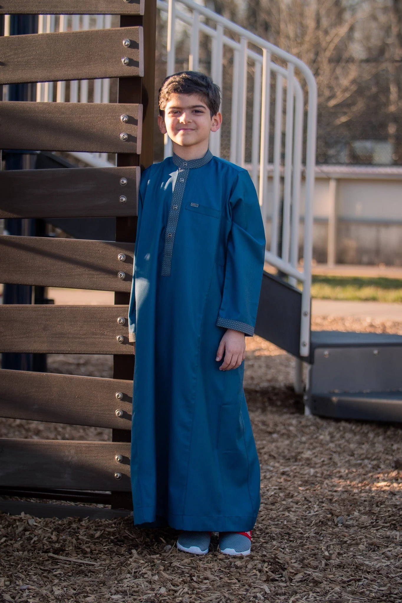 Kids Thobe 500 Blue - Image 3
