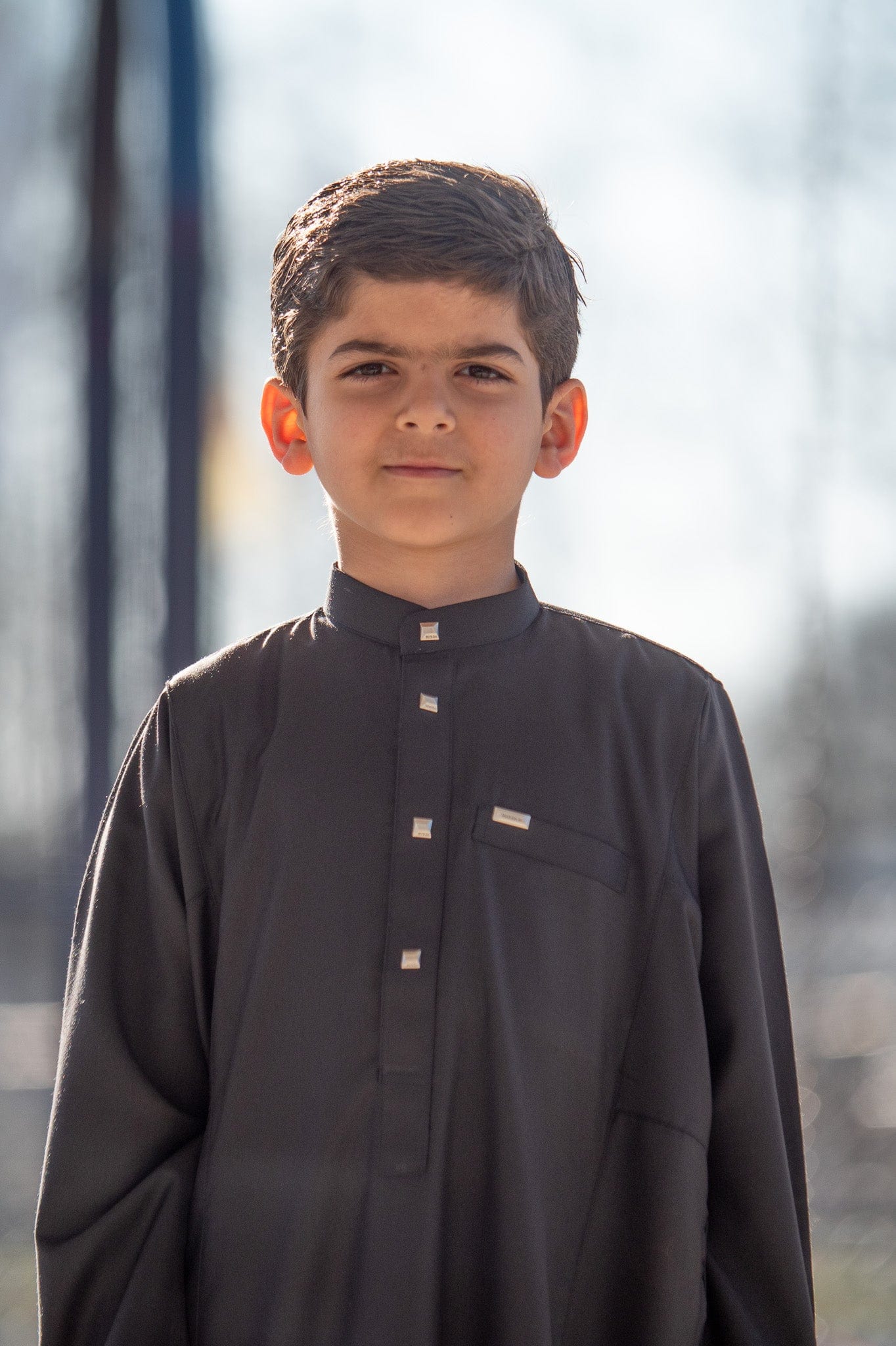 Kids Thobe 509 Black - Image 4
