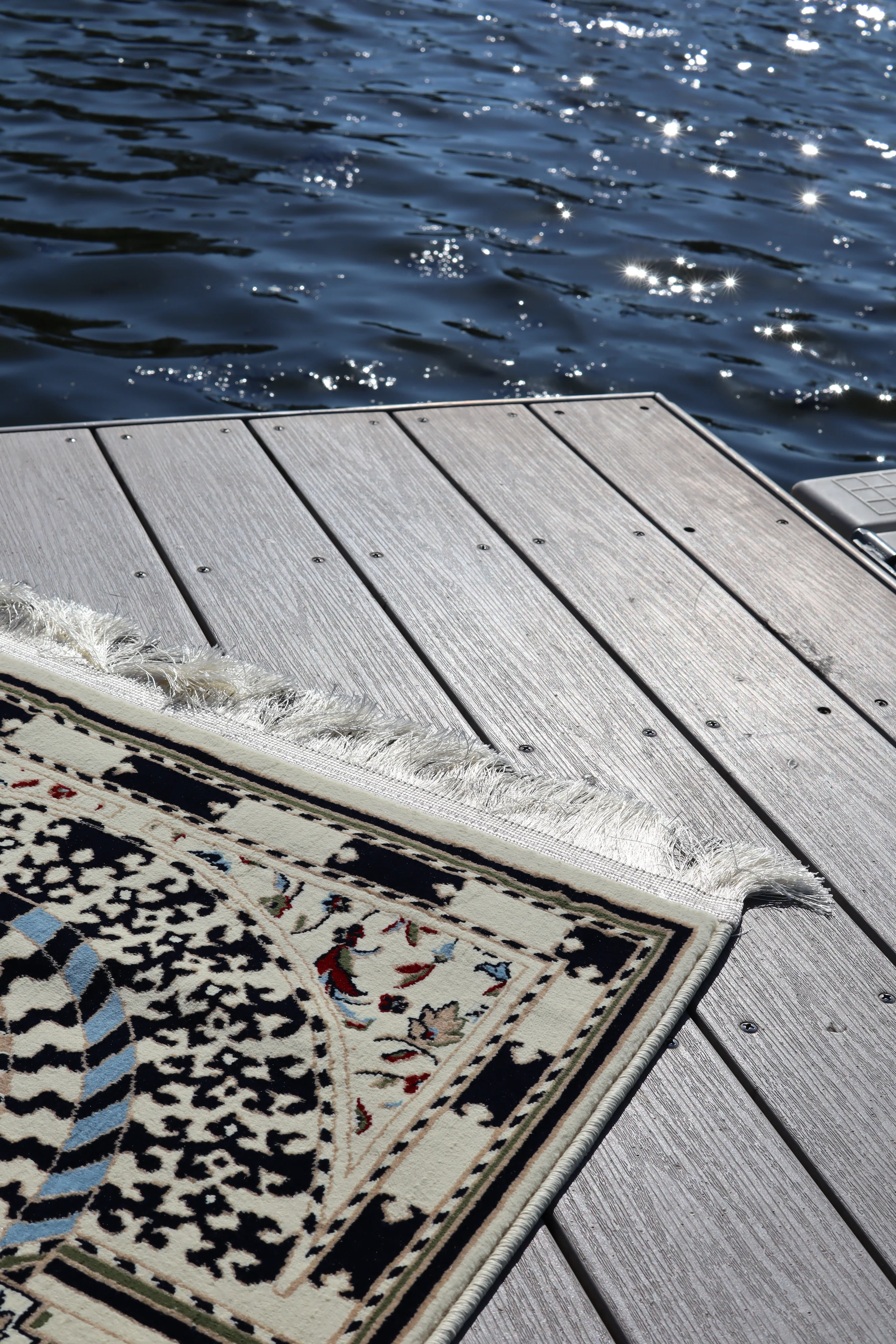 Medina 3D Carpet 1122-Cream - Image 4