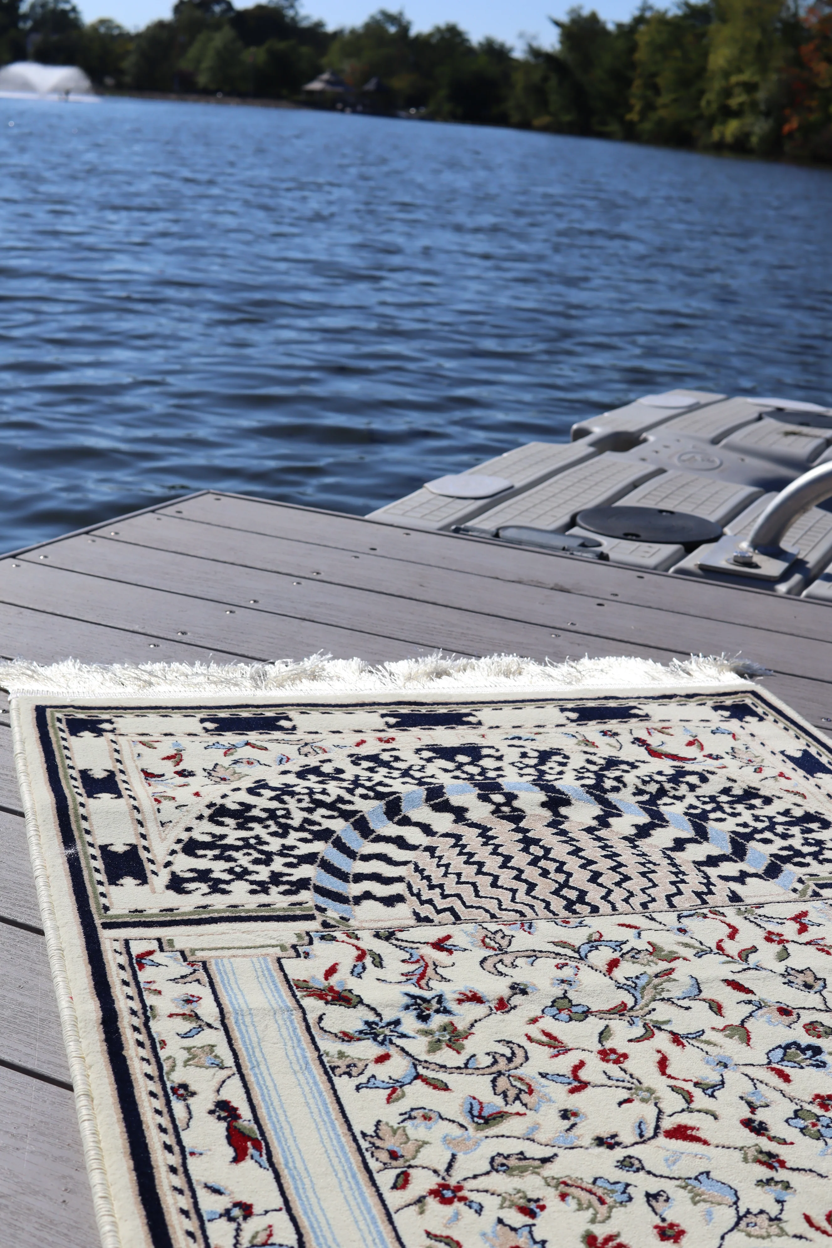 Medina 3D Carpet 1122-Cream - Image 9