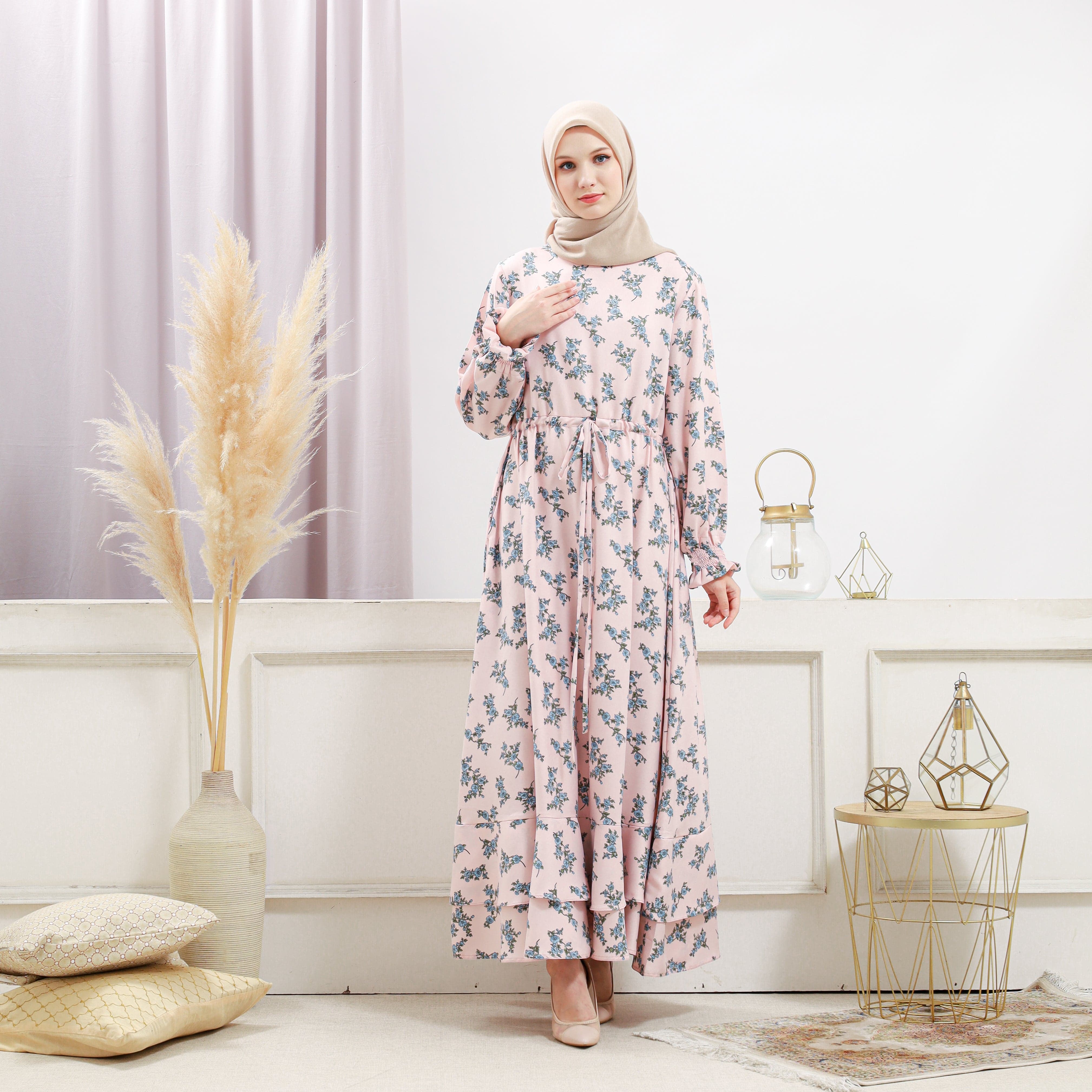 Women's Pearl Floral Dress - Image 5