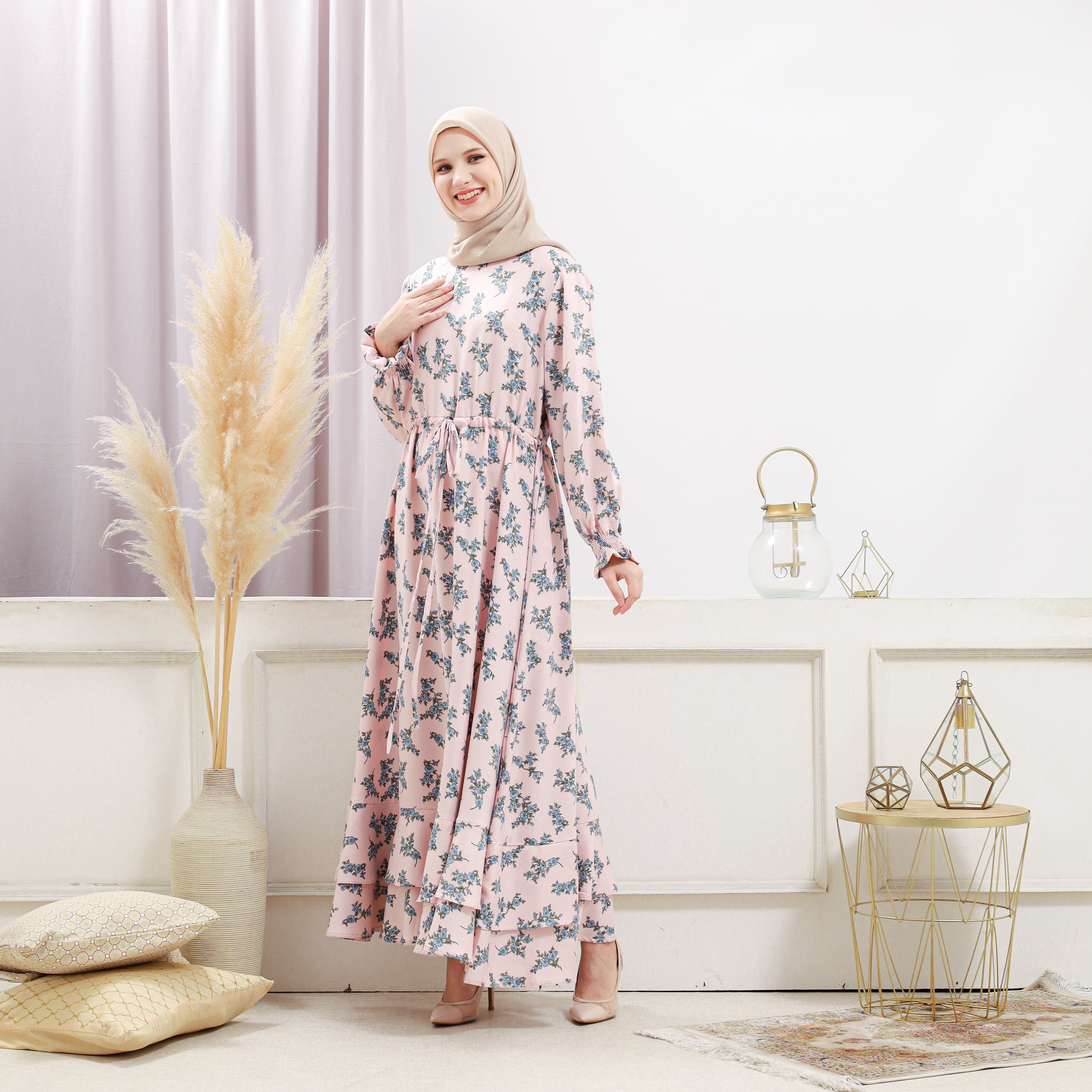 Women's Pearl Floral Dress - Image 8