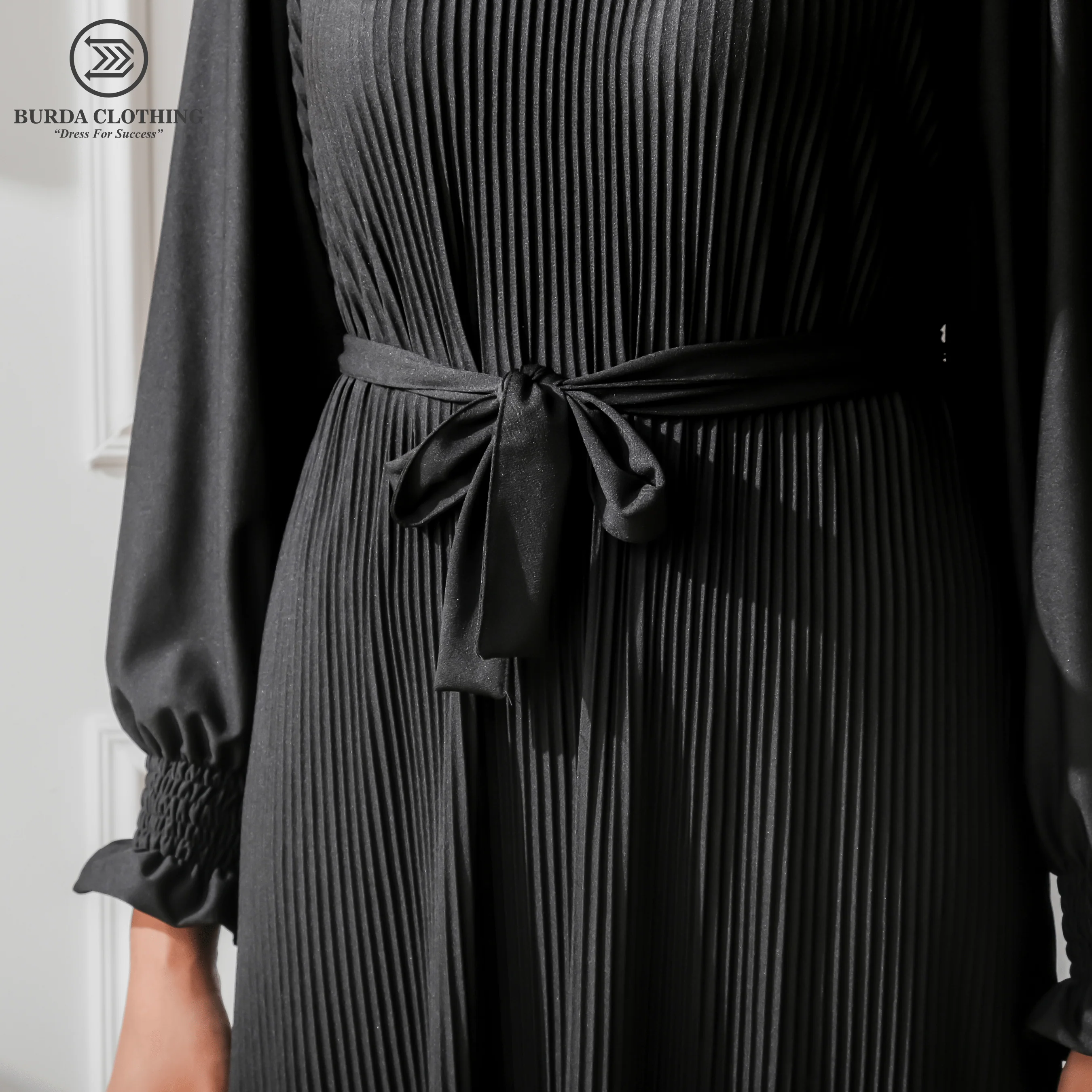 Women's Plain Dress Black - Image 24