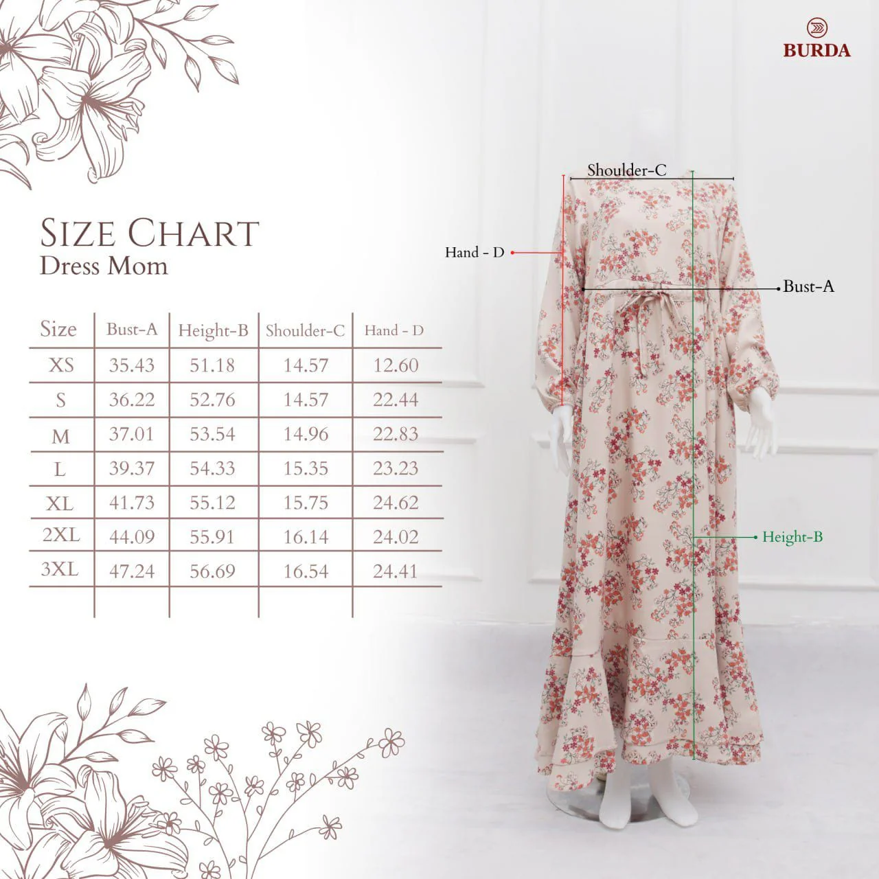 Women's Turquoise Floral Dress - Image 14